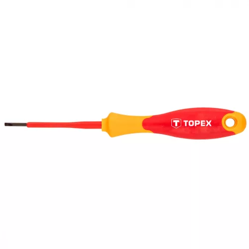 TOPEX Șurubelniță 1000V, izolat 2.5X69 plată (39D470)