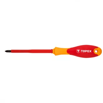 TOPEX Șurubelniță 1000V, izolat PZ2X99 (39D480)
