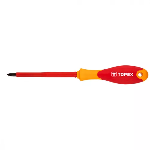 TOPEX Șurubelniță 1000V, izolat PZ2X99 (39D480)