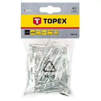 TOPEX Pop-rivet 4.8X8 50 pcs. (43E501)