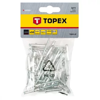 TOPEX Pop-rivet 4.8X18 50 pcs. (43E505)