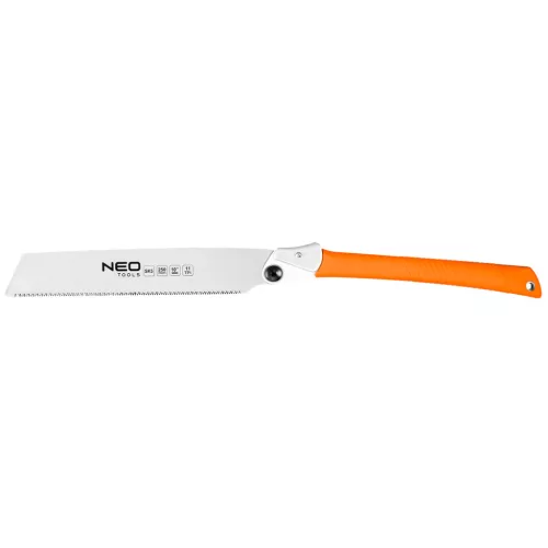NEO Ferăstrău japonez, lamă de ferăstrău: 250mm (10”), 11 TPI, larg, pliat (44-610)