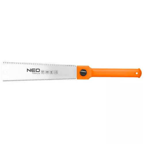 NEO Ferăstrău japonez, cu două fețe, lamă de ferăstrău: 250mm (10”), 7 și 11 TPI (44-612)