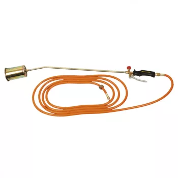   TOPEX Torță de Lipit cu Gaz, Perzător, Arzător Kit 60mm (58kW), Șaft: 50cm, Țeavă: 5m (44E122)