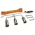 TOPEX Torță de Lipit, Perzător, Arzător cu Gaz Kit, CAPUL TRIPLU, Șaft: 50cm, Țeavă: 5m (44E123)