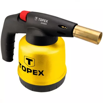   TOPEX Torță de Lipit cu Gaz, Perzător, Arzător cu Rezervor de 190g (44E142)