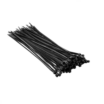   Top Tools LEGATURI CABLU, bandă rapidă, 2.5X200MM 100buc, negru (44E958)