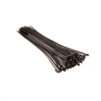   Top Tools LEGATURI CABLU, bandă rapidă, 2.5X300MM 100buc, negru (44E960)