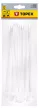 TOPEX Legătura cablurilor 4,8x200mm, alb, 75buc (44E977)