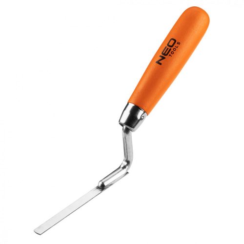 NEO Spatulă pentru Chituire, Oțel Inoxidabil 8mm, Mâner din Lemn (50-111)