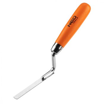   NEO Spatulă pentru Chituire, Oțel Inoxidabil 10mm, Mâner din Lemn (50-112)
