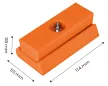 NEO Bloc de Șlefuit, cauciuc, cu șurub, 114x55x38mm (50-260)