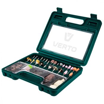   VERTO Set de accesorii mini pentru burghiu și polizor, 100buc (50G029)