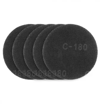   GRAPHITE Plasă de Șlefuit pentru Gips, 180mm, K180, 5 bucăți, cu Velcro pentru șlefuitor 59G263 (54H028)