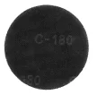 GRAPHITE Plasă de Șlefuit pentru Gips, 180mm, K180, 5 bucăți, cu Velcro pentru șlefuitor 59G263 (54H028)
