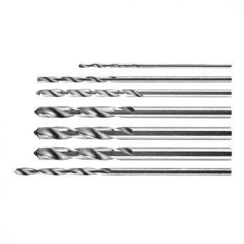 GRAPHITE Set mini burghiu 0.8-3.2mm, 7buc (55H075)