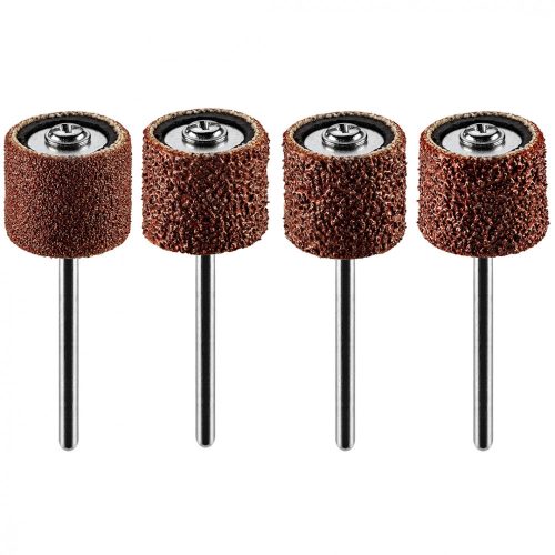 GRAPHITE Manșon de polizat, 12.7mm, K60, K80, K120, K240, set 100buc + ax 3.2mm, 2buc (55H077)