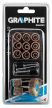 GRAPHITE Set de polizare mini pentru burghiu și polizor, materiale de polizat, lamelare, set 24buc (55H081)