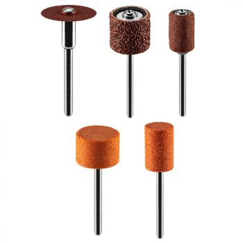   GRAPHITE Set de polizare mini pentru burghiu și polizor, materiale de polizat, șervețele de șlefuit, set 52buc (55H082)