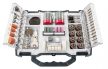 GRAPHITE Set de accesorii mini pentru burghiu și polizor, 99buc (55H084)