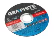 GRAPHITE Disc de tăiere pentru metal, 115x1x22.2mm, 41 A60-T-BF, 10buc (55H577)