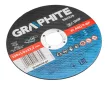 GRAPHITE Disc de tăiere pentru metal, 125x1x22.2mm, 41 A60-T-BF, 10buc (55H578)