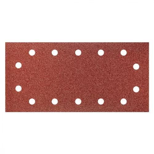 GRAPHITE Hârtie de Șlefuit 5 bucăți, Sistem Velcro, 115x230mm, K60, cu găuri (55H721)