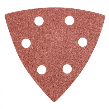   GRAPHITE Hârtie de Șlefuit pentru Șlefuitor Delta 93x93mm, K80, 5 bucăți, cu găuri (55H765)