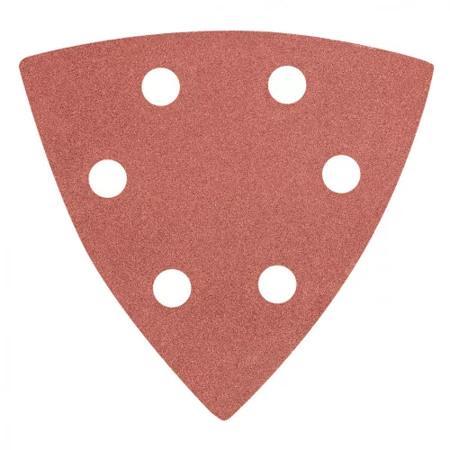 GRAPHITE Hârtie de Șlefuit pentru Șlefuitor Delta 93x93mm, K240, 5 bucăți, cu găuri (55H768)