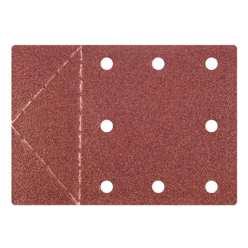 GRAPHITE Hârtie de Șlefuit 3 bucăți, Sistem Velcro, K80, 115x160mm (55H816)