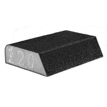   GRAPHITE Șlefuitor cu Spumă, 45° unghi, 98x25x68mm, K120 (55H926)