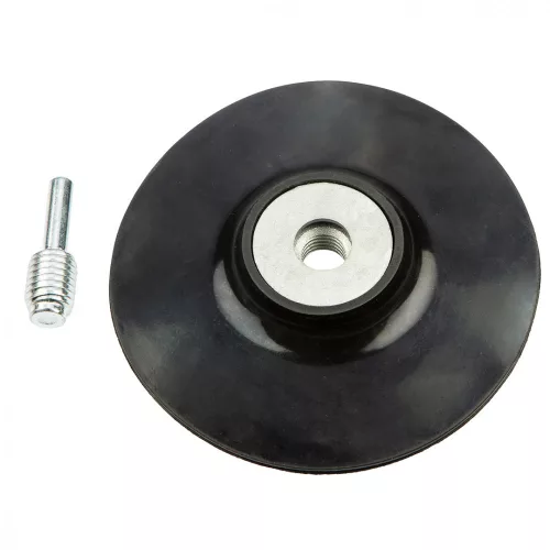 GRAPHITE Placă de șlefuit flexibilă 125mm M14 + ax (55H928)