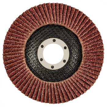   GRAPHITE Disc lamelar de șlefuit 115x22.2mm, K36 metal-lemn (55H980)