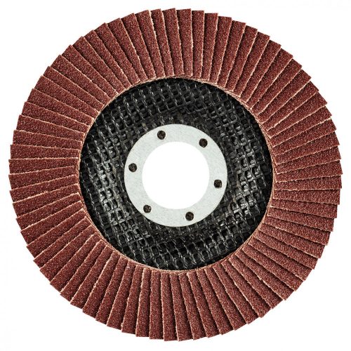 GRAPHITE Disc lamelar de șlefuit 115x22.2mm, K100 metal-lemn (55H984)