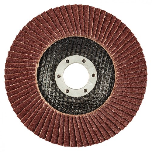 GRAPHITE Disc lamelar de șlefuit 125x22.2mm, K100 metal-lemn (55H990)