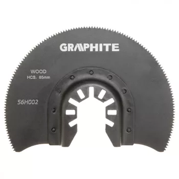   GRAPHITE Lame de ferăstrău multifuncțional pentru lemn, 85mm (56H002)