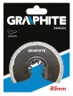 GRAPHITE Lame de ferăstrău multifuncțional pentru ceramică, 85mm (56H004)