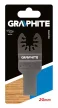 GRAPHITE Lame de ferăstrău multifuncțional pentru lemn, 20mm, HCS (56H008)