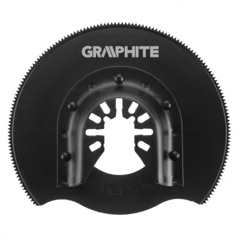   GRAPHITE Lamă semirotundă HSS pentru metal, 87mm, 200 dinți (56H061)