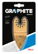 GRAPHITE Disc de șlefuire din carbura de tungsten pentru ceramică, 76mm (56H065)