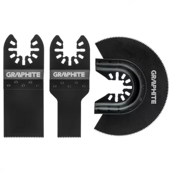 GRAPHITE Lame de tăiat pentru lemn, 3buc. (56H070)