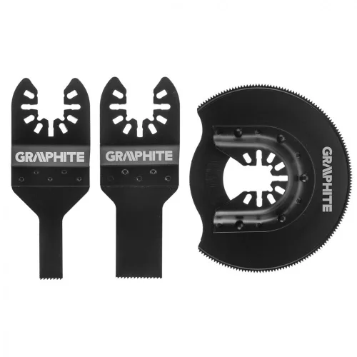 GRAPHITE Lame de tăiat oțel, 3 buc (56H072)