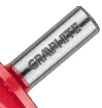 GRAPHITE Freză de sus, freză de profil 41.3 x 18.3 mm, 12 mm (56H234)
