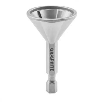   GRAPHITE Dispozitiv de debavurat extern, cu muchie de tăiere, 4-20 mm, hexagonal (56H246)