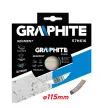 GRAPHITE Disc diamantat 115MM CU SEGMENTE (57H616)