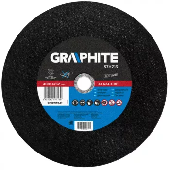 GRAPHITE Disc de tăiere 400X4,0 METAL (57H713)