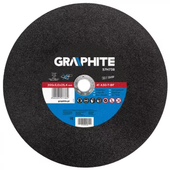 GRAPHITE Disc de tăiere 355X3.0X25.4MM (57H738)