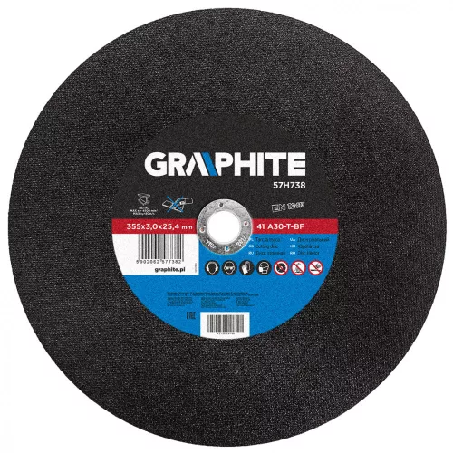 GRAPHITE Disc de tăiere 355X3.0X25.4MM (57H738)