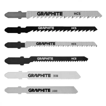 GRAPHITE SET LAME FERĂSTRĂU PENDULAR 6buc, BOSCH (57H754)