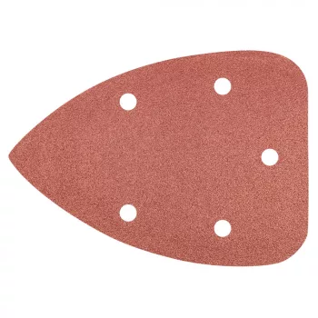   GRAPHITE Hârtie de Șlefuit, 59G335 pentru Șlefuitor Delta, 5 bucăți, cu Sistem Velcro, K120 (57H826)